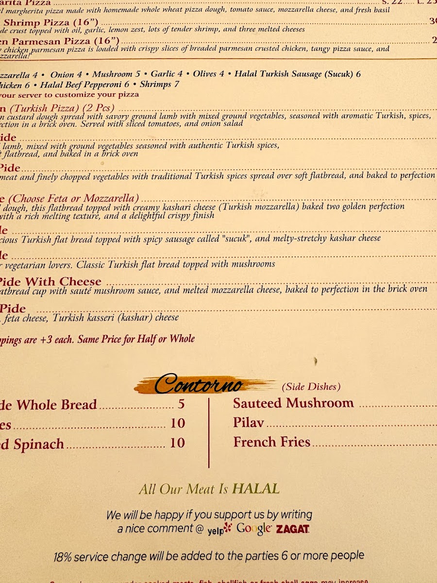 Menu Ali Baba Mediterranean & Turkish Cuisine-7