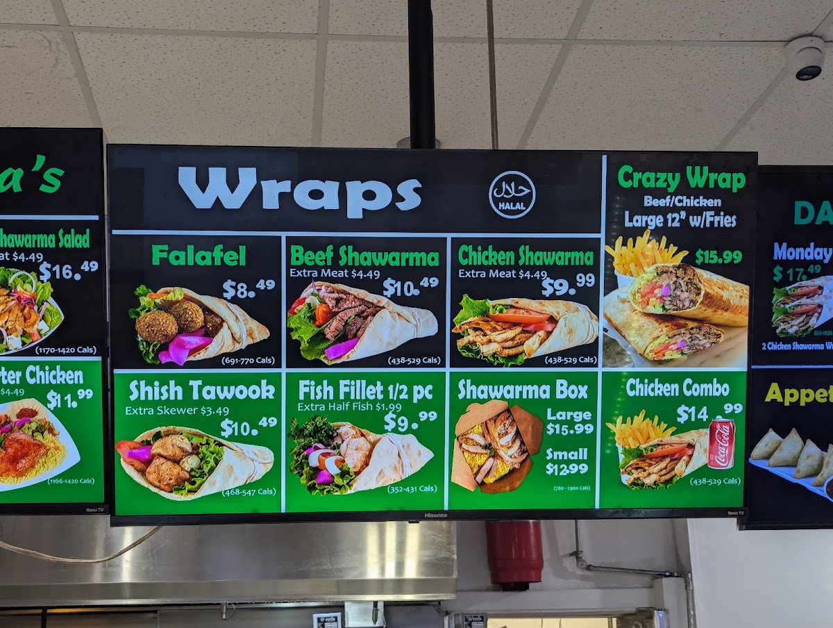 Menu Ali Baba’S Middle Eastern Cuisine - 73 Queen St E-4