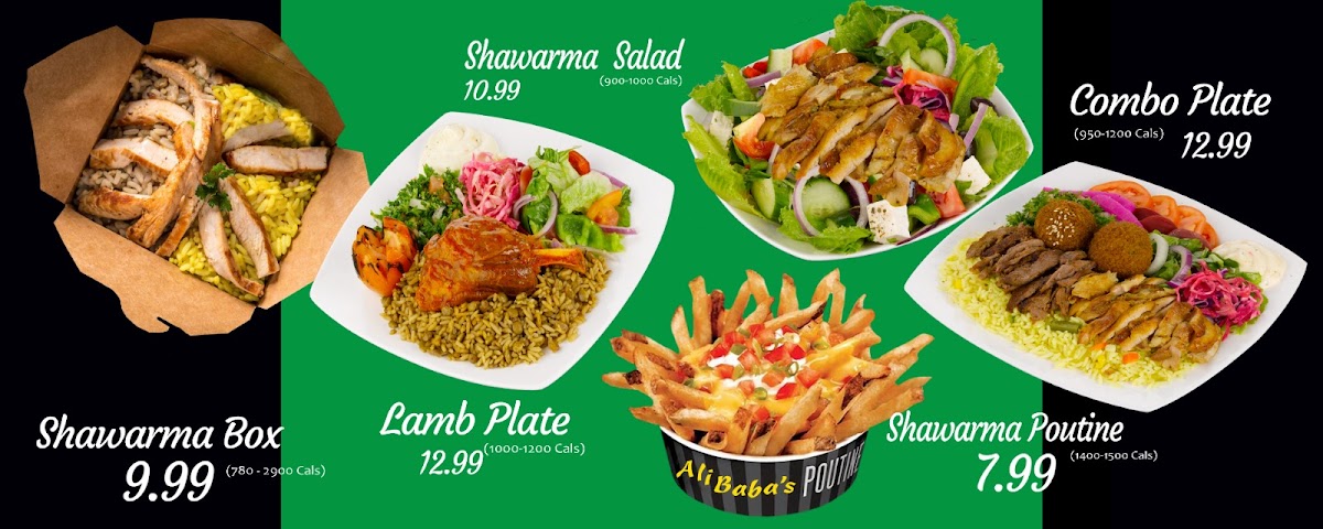 Menu Ali Baba's Middle Eastern Shawarma - 901 King St.-5