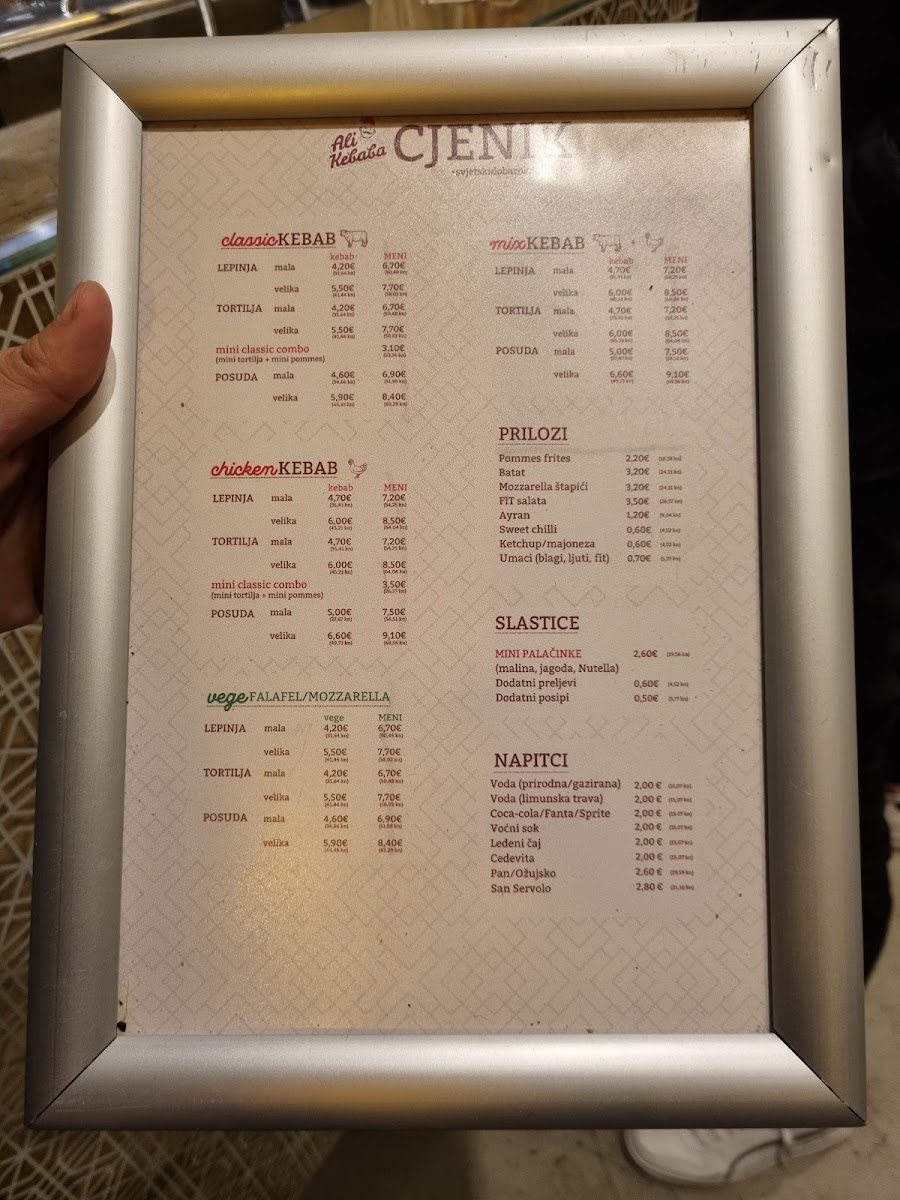 Menu Ali Kebaba ( Langov Trg )-8