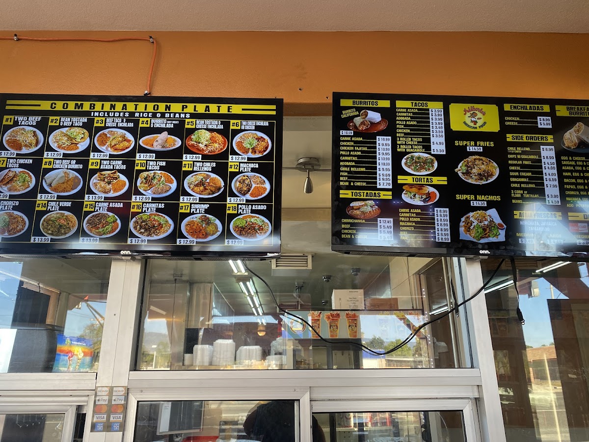 Menu Aliberto's Mexican Food-6