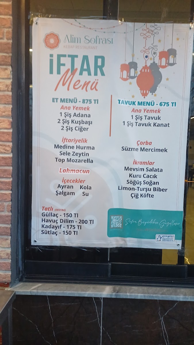 Menu Alim Sofrası-2