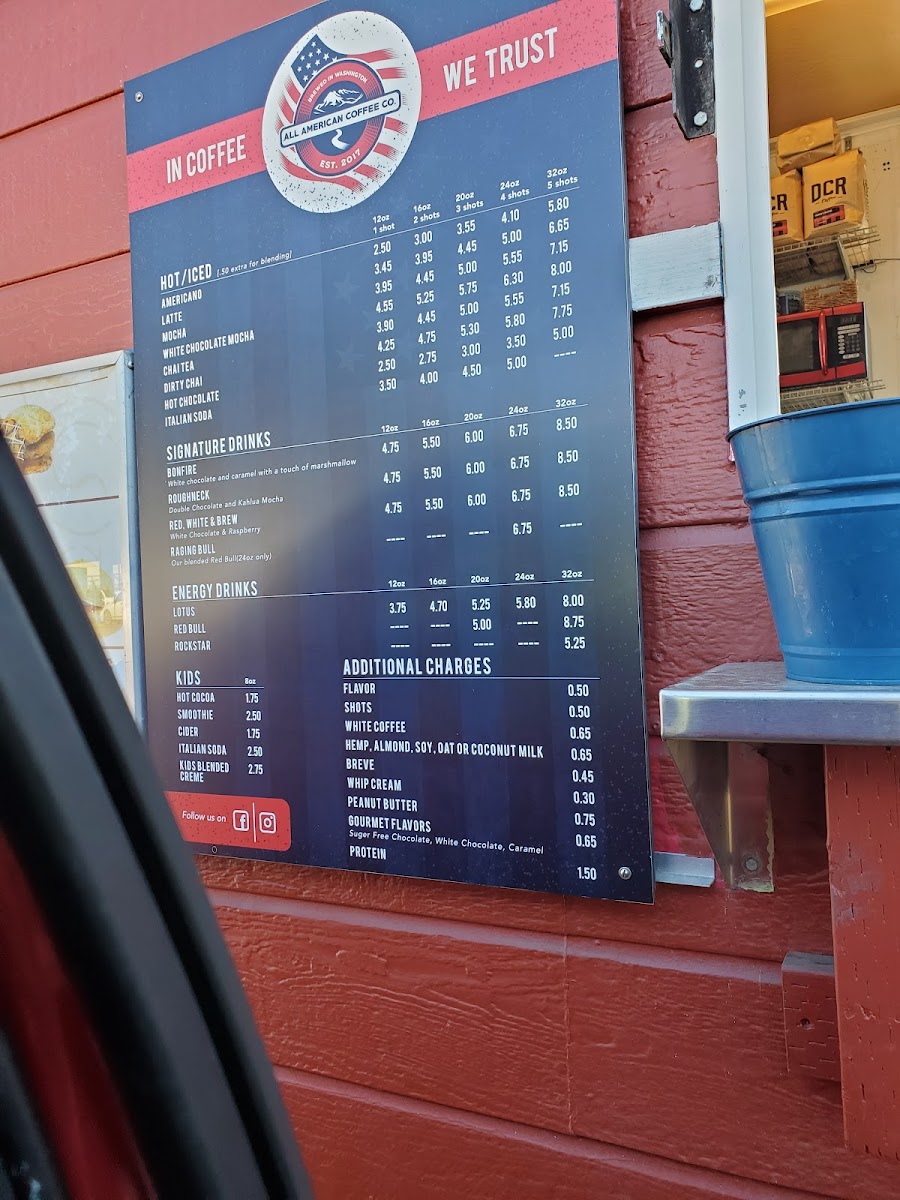 Menu All American Coffee Co-1