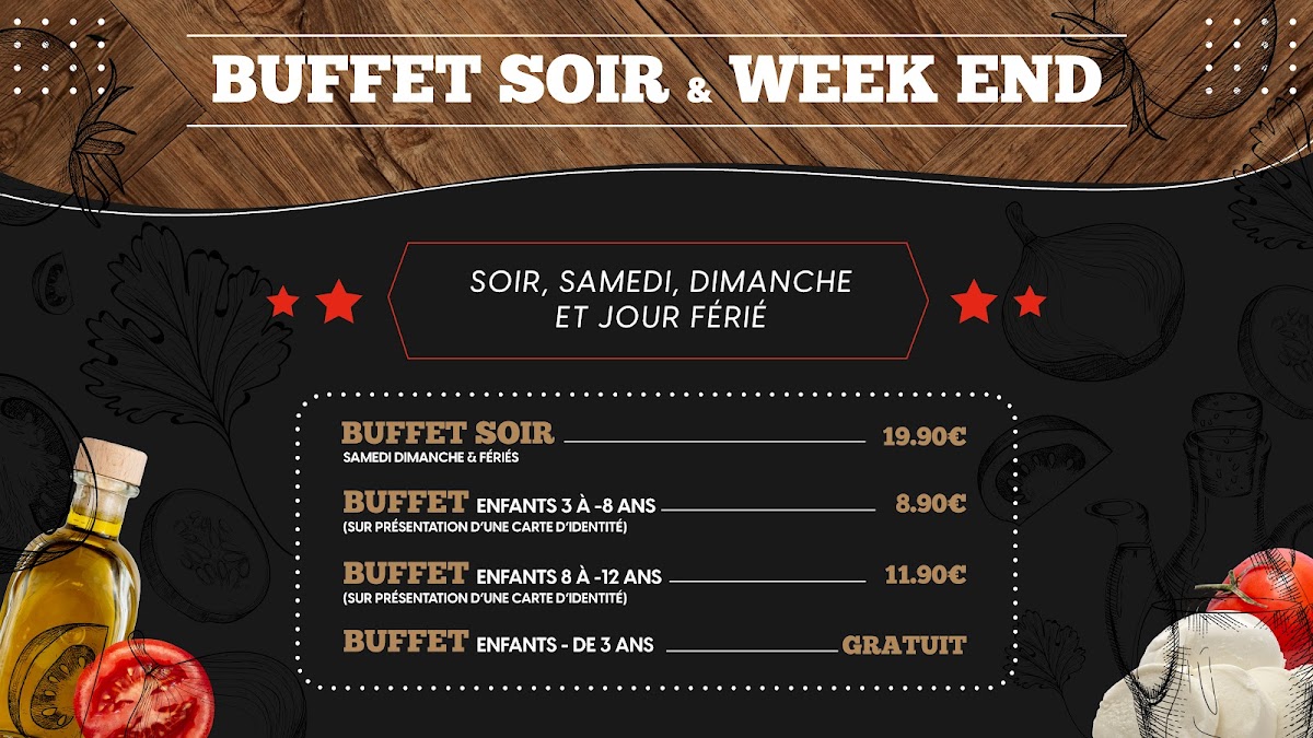 Menu All Pizza & Pasta Buffet - Agen-2