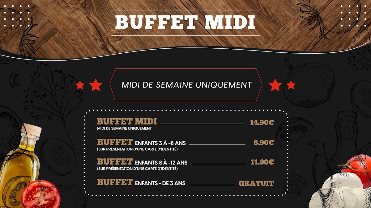 Menu All Pizza & Pasta Buffet - Agen-3
