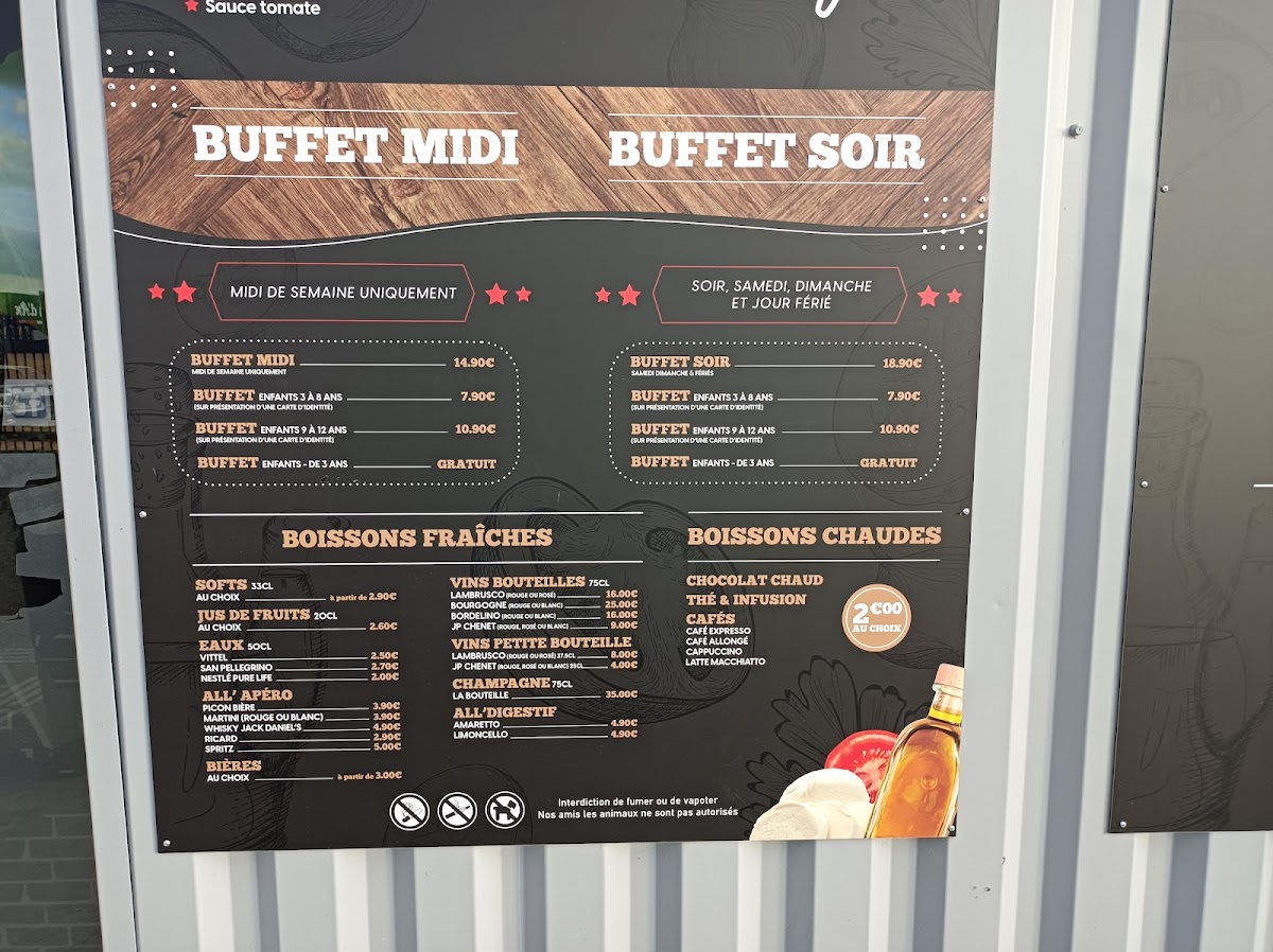 Menu All Pizza & Pasta Buffet - Agen-4