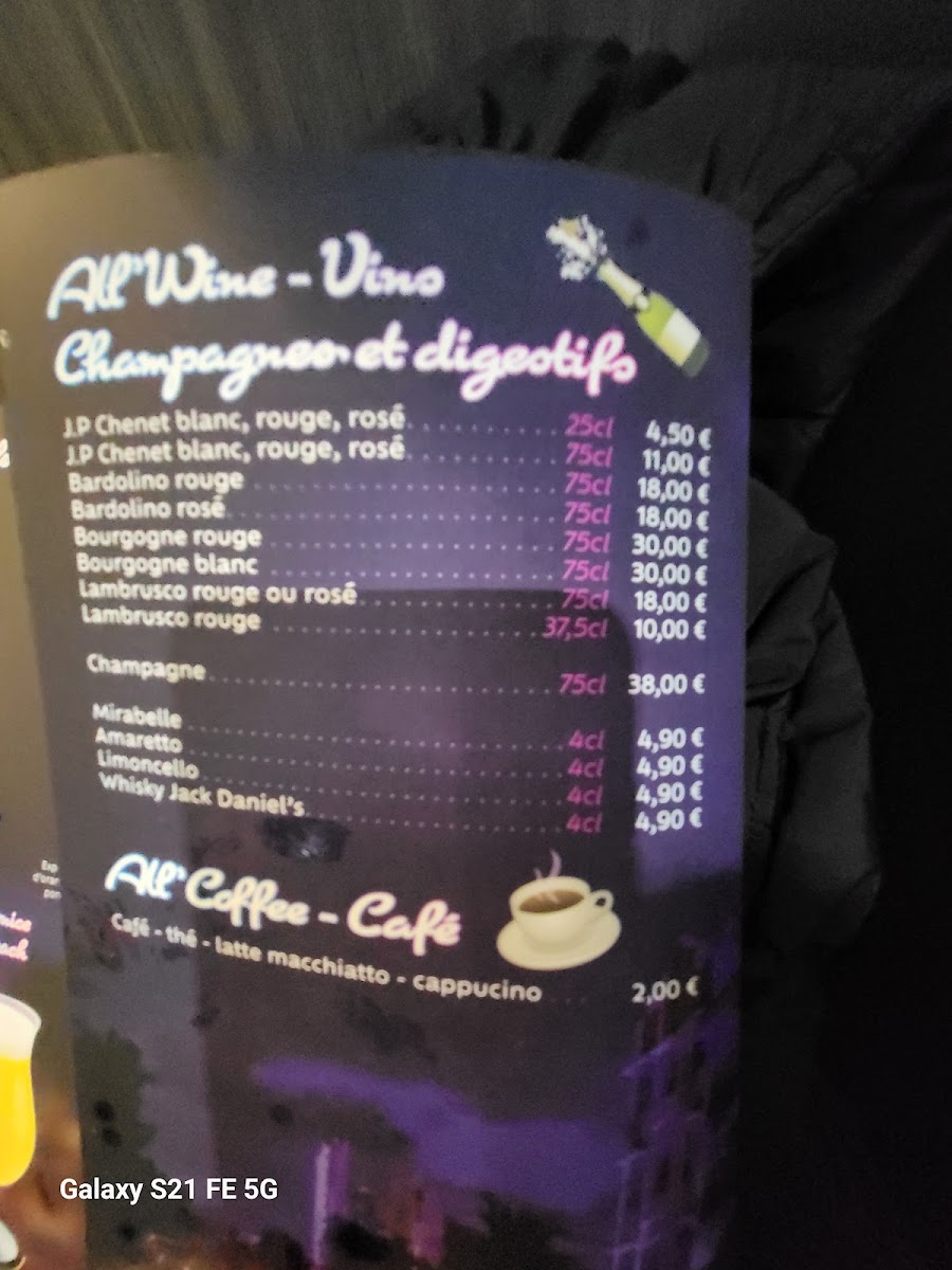 Menu All Pizza & Pasta Buffet - Terville-8