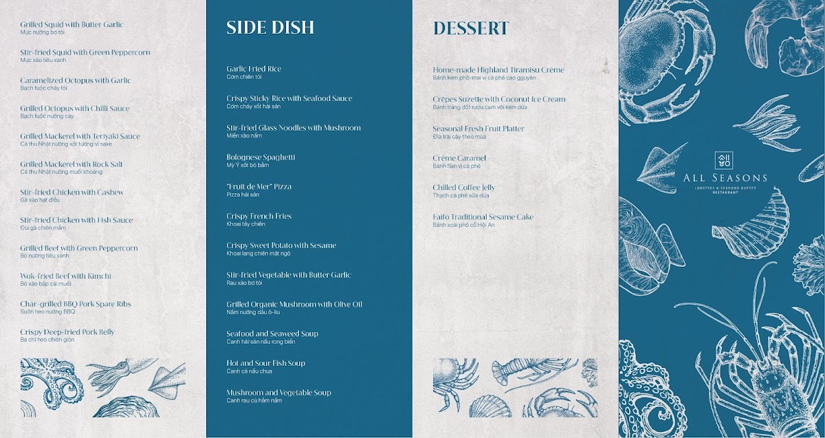 Menu All Seasons Buffet Da Nang-2