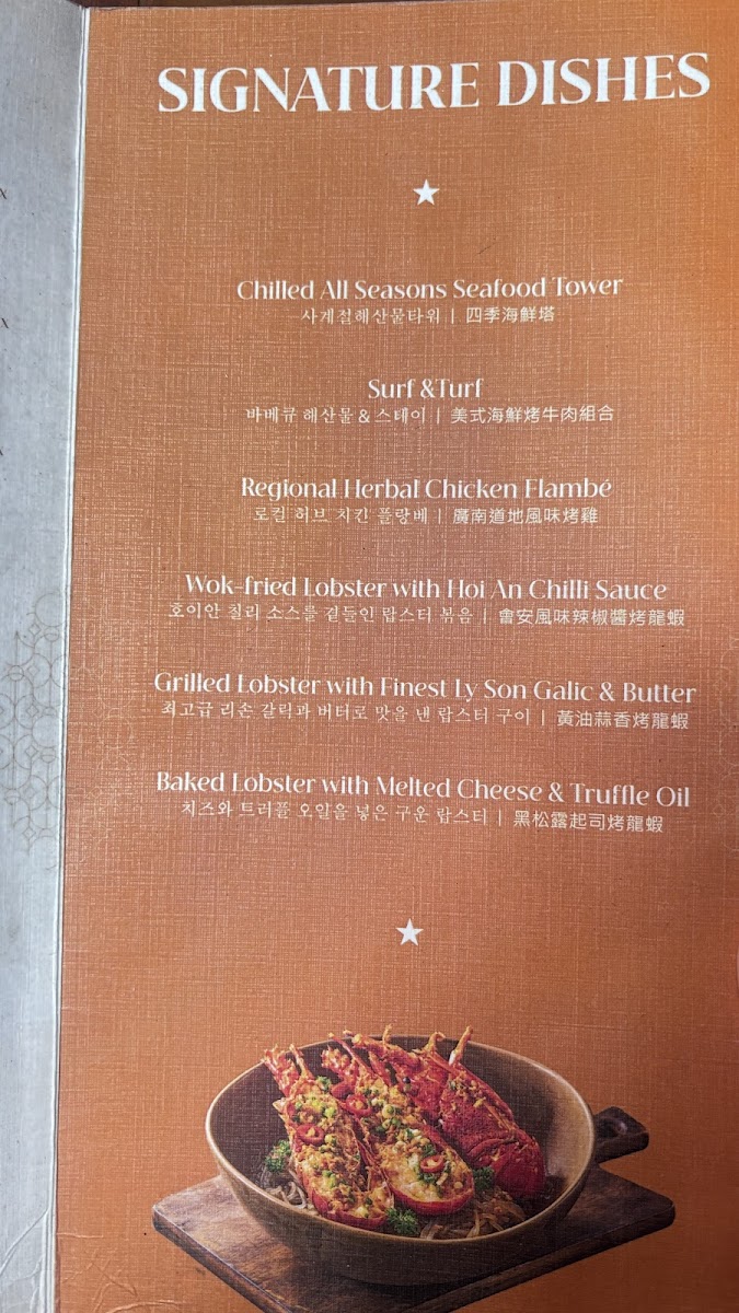 Menu All Seasons Buffet Da Nang-8