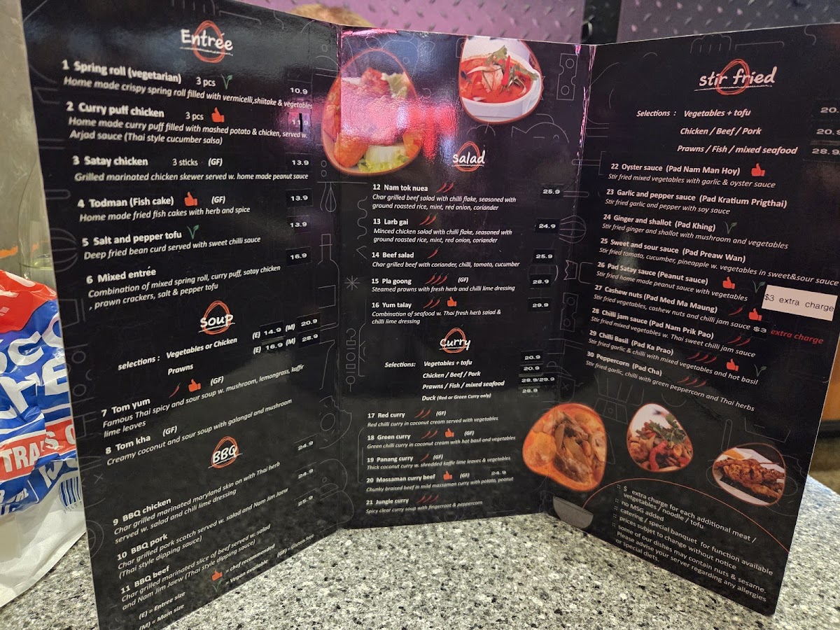 Menu All Thai Sandy Bay-3