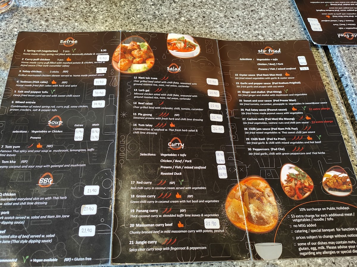 Menu All Thai Sandy Bay-4