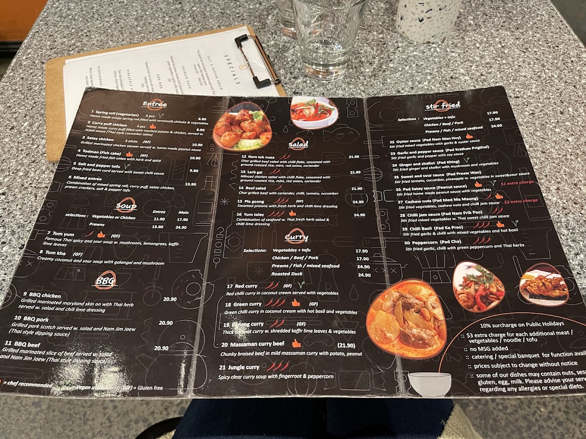 Menu All Thai Sandy Bay-5