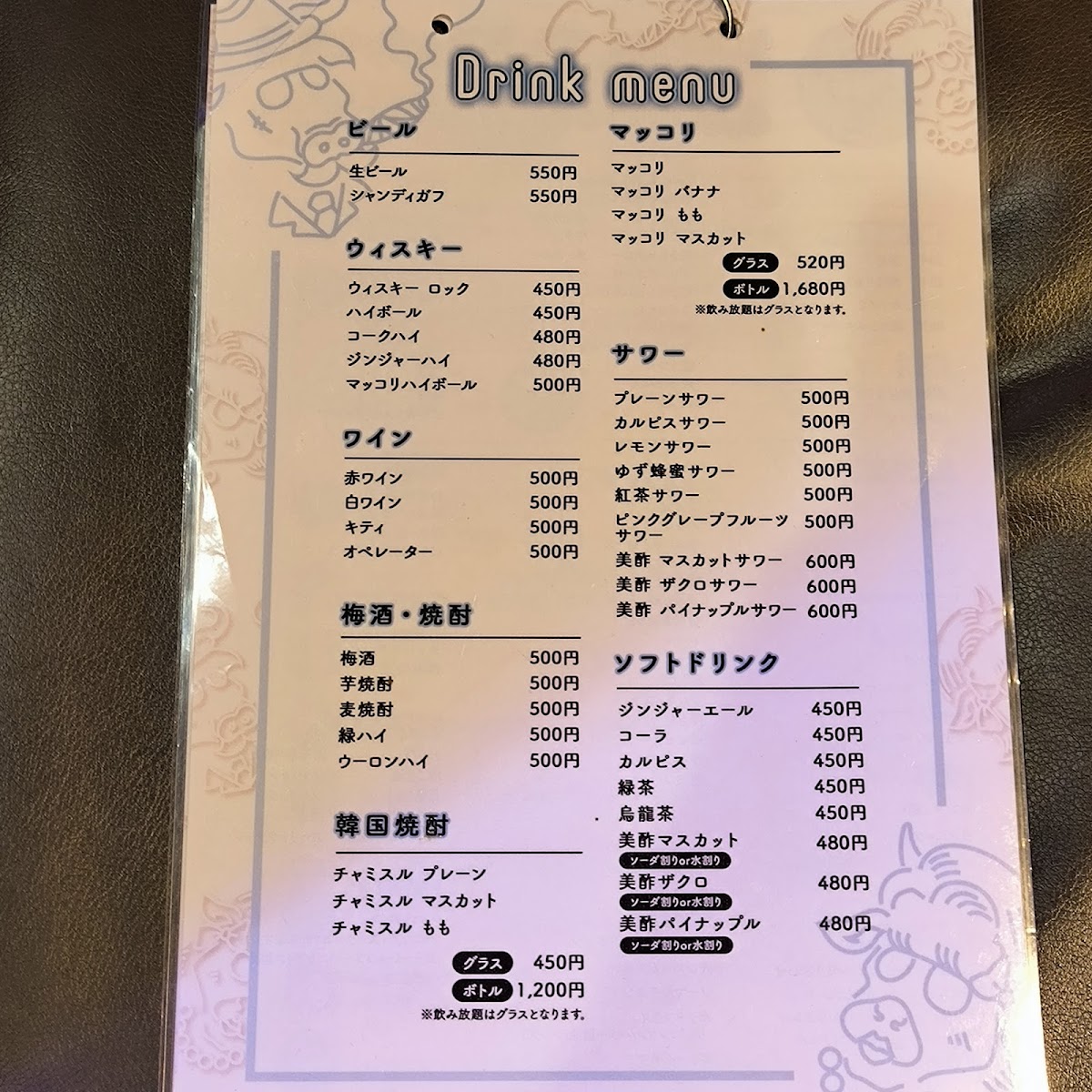 Menu All-You-Can-Eat Wagyu Yakiniku – Yakiniku Gang-7