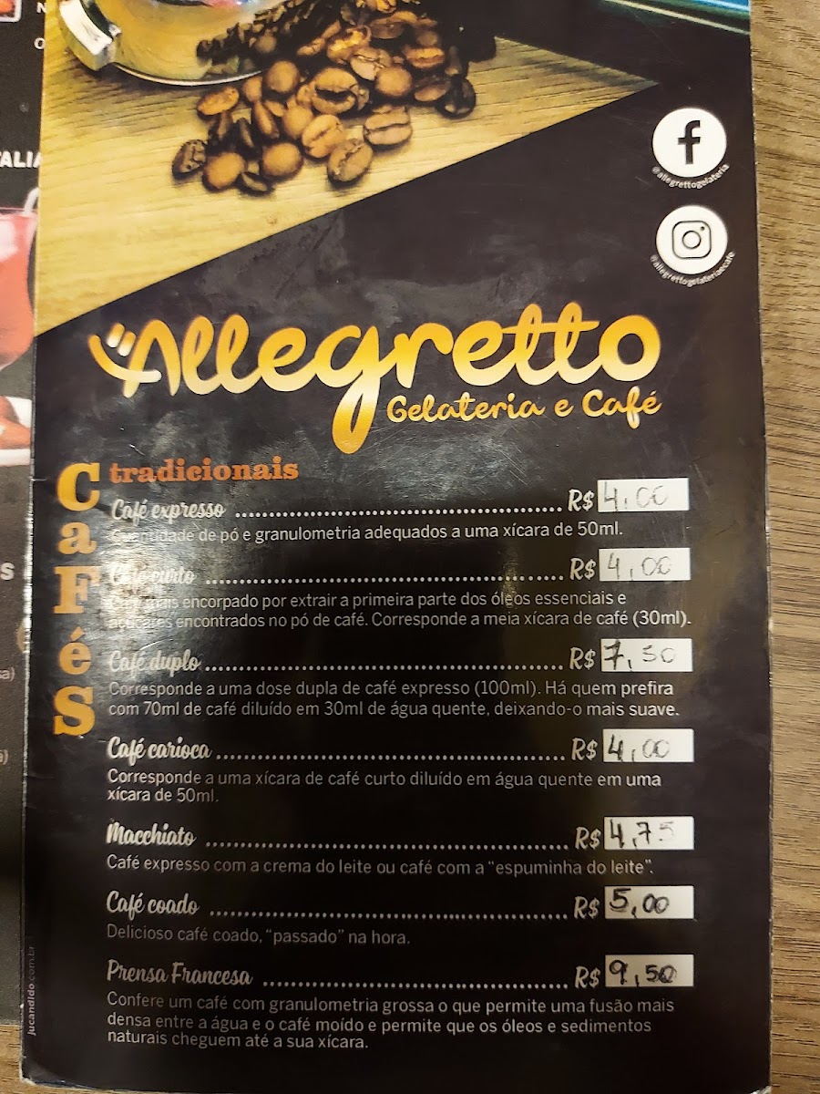 Menu Allegretto Gelateria E Café-4