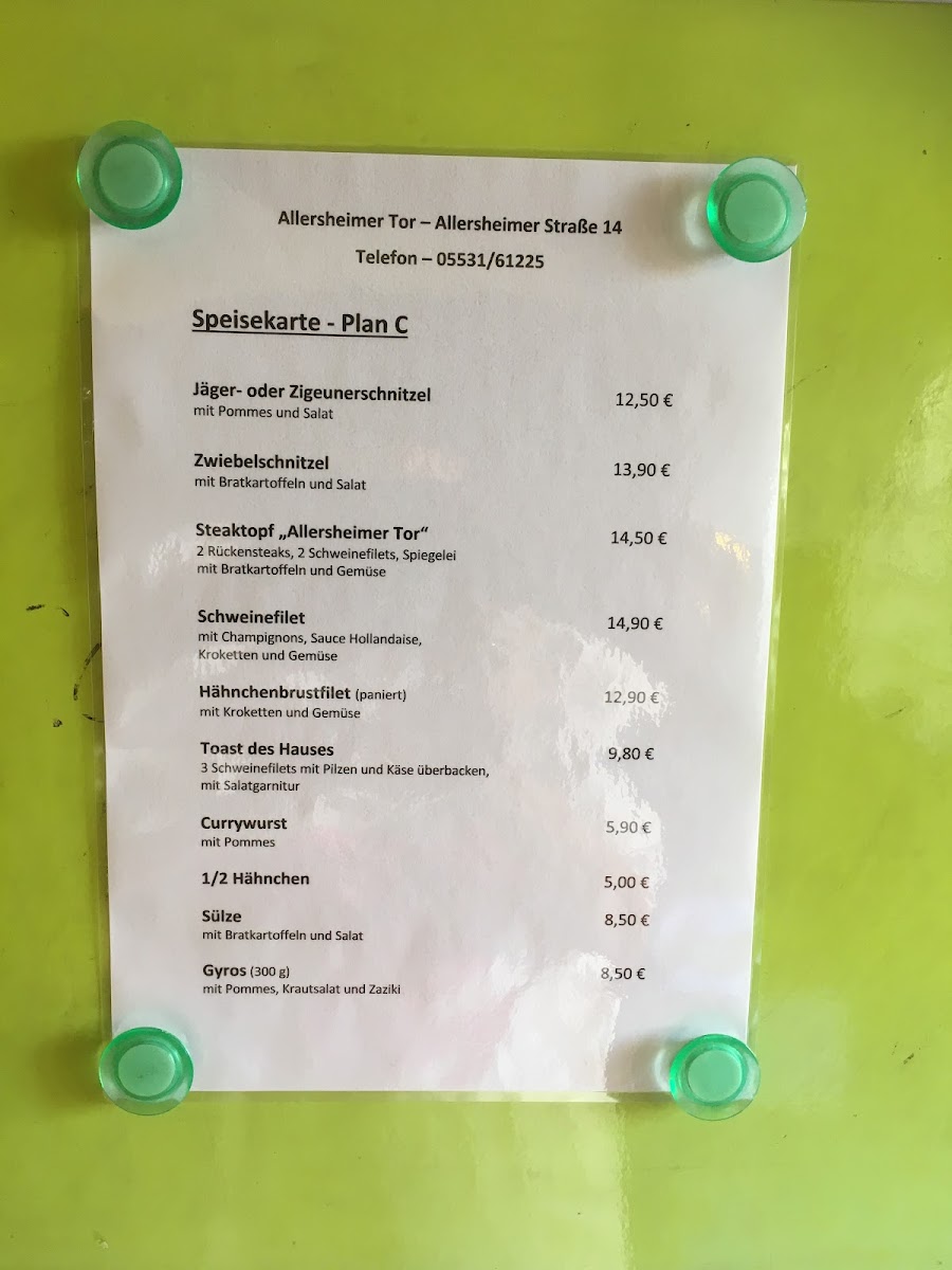 Menu Allersheimer Tor Holzminden, Inh. Sabine Näther-2