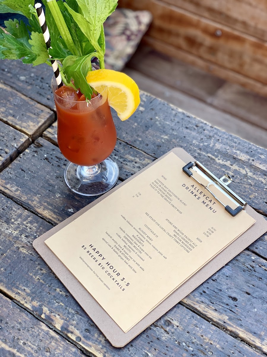 Menu Alley Cat Coolum Beach-4