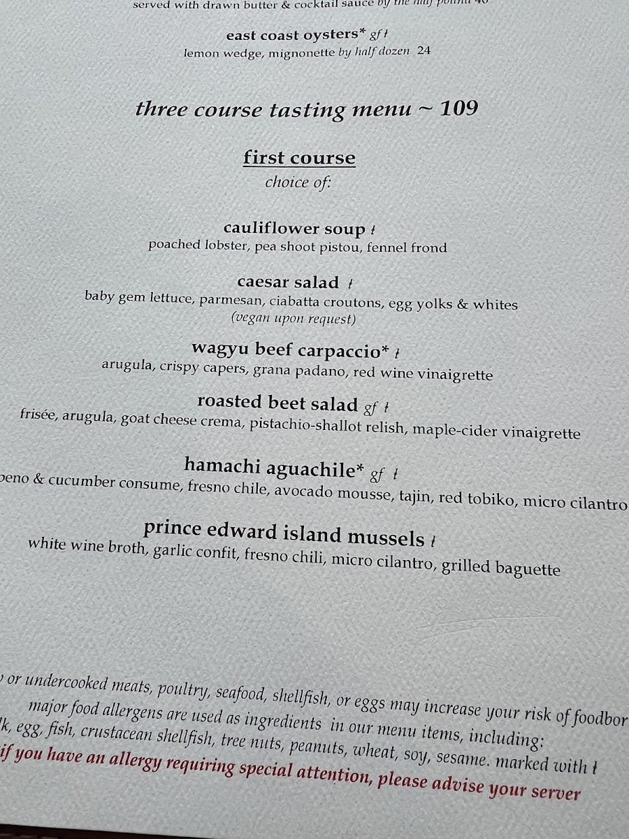 Menu Allred's-3