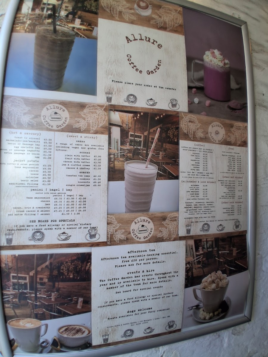 Menu Allure Gifts And Coffee Garden-2