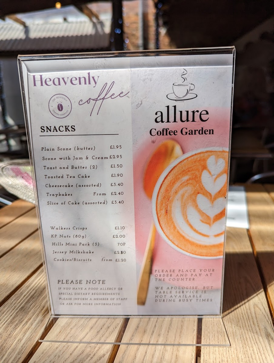 Menu Allure Gifts And Coffee Garden-5