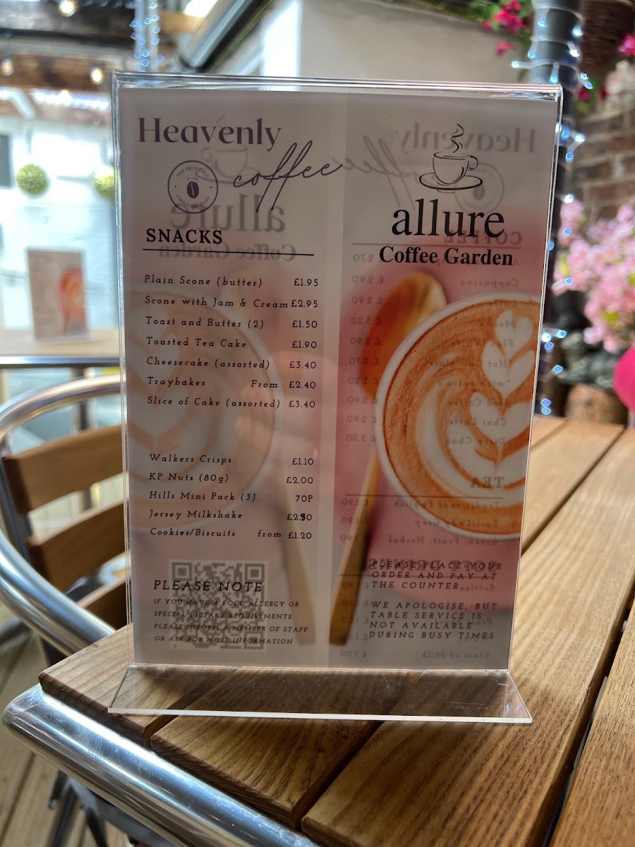 Menu Allure Gifts And Coffee Garden-7