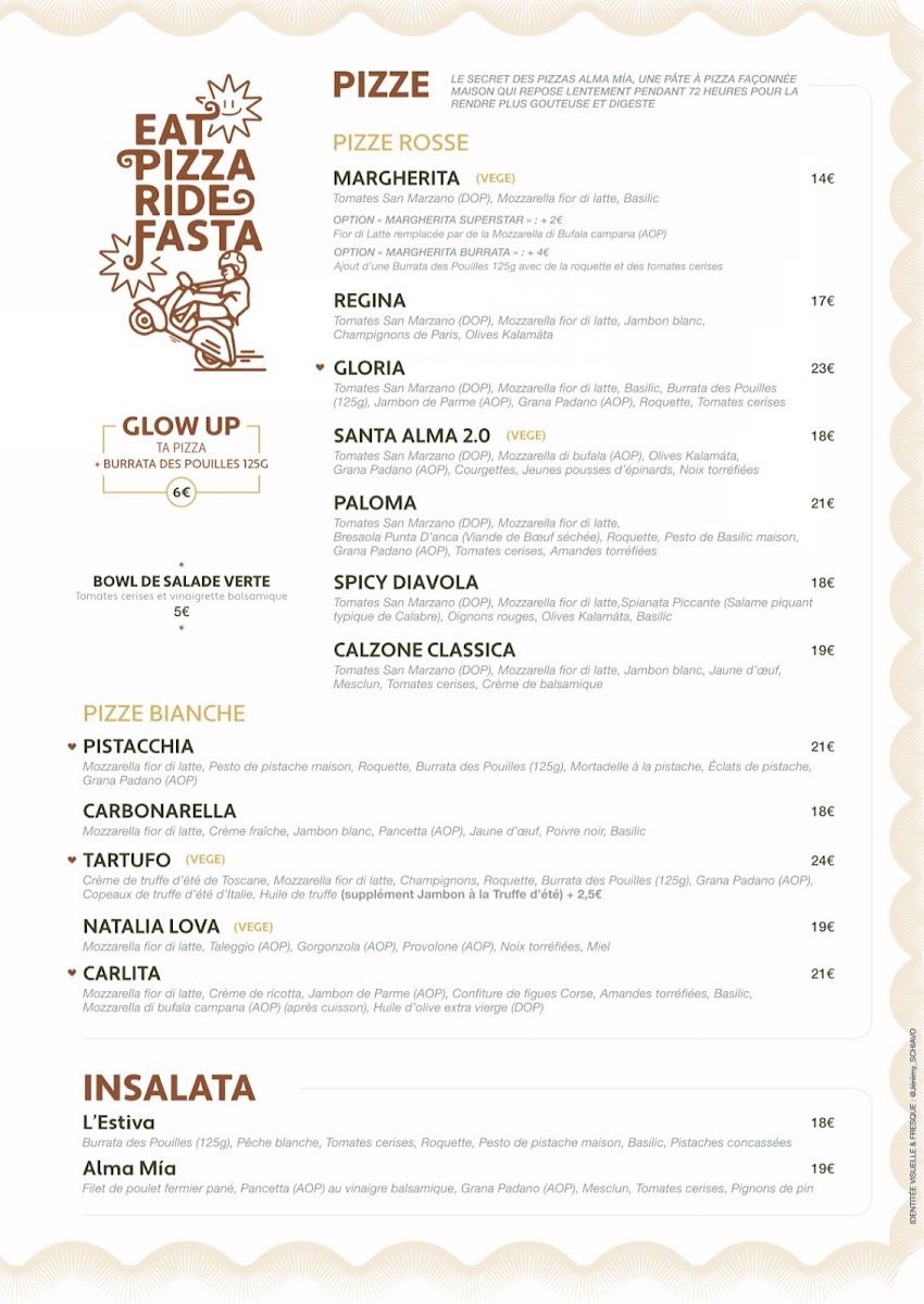 Menu Alma Mía Arcachon - Cucina Italiana-5