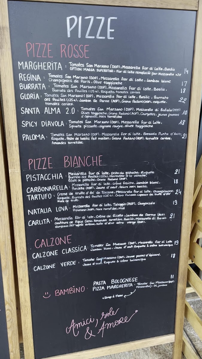 Menu Alma Mía Arcachon - Cucina Italiana-6