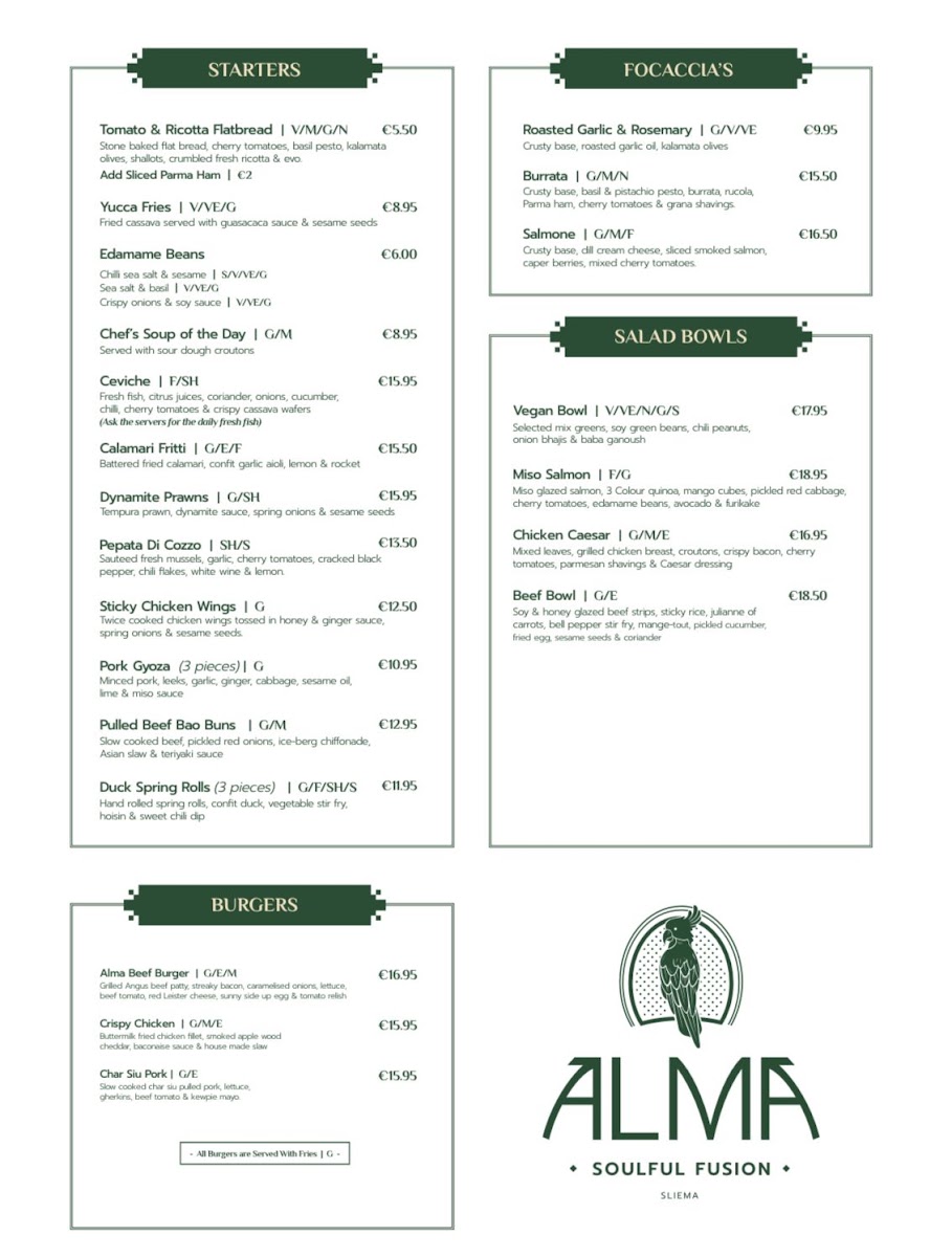 Menu Alma Restaurant-2