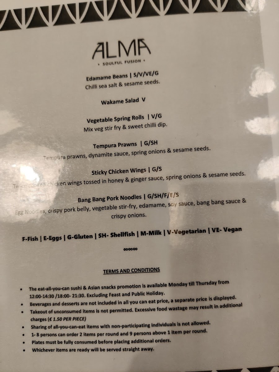 Menu Alma Restaurant-7