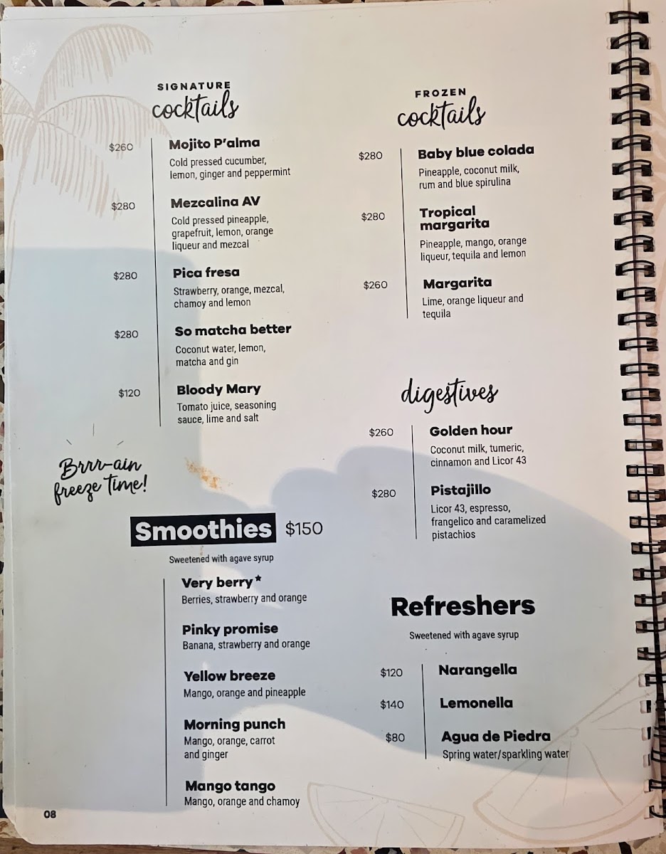Menu Alma Verde Tulum-3