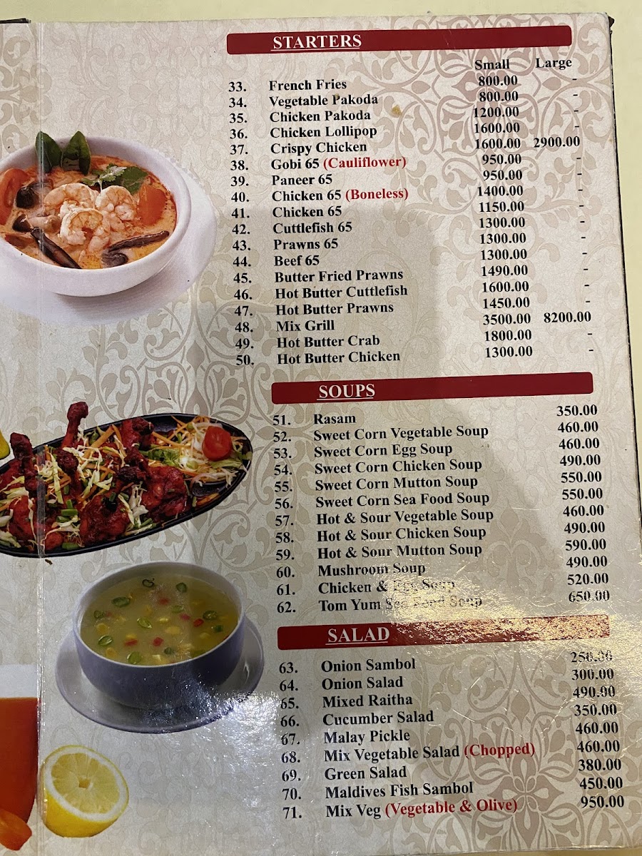 Menu Almaas Indian Restaurant Kollupitiya-8