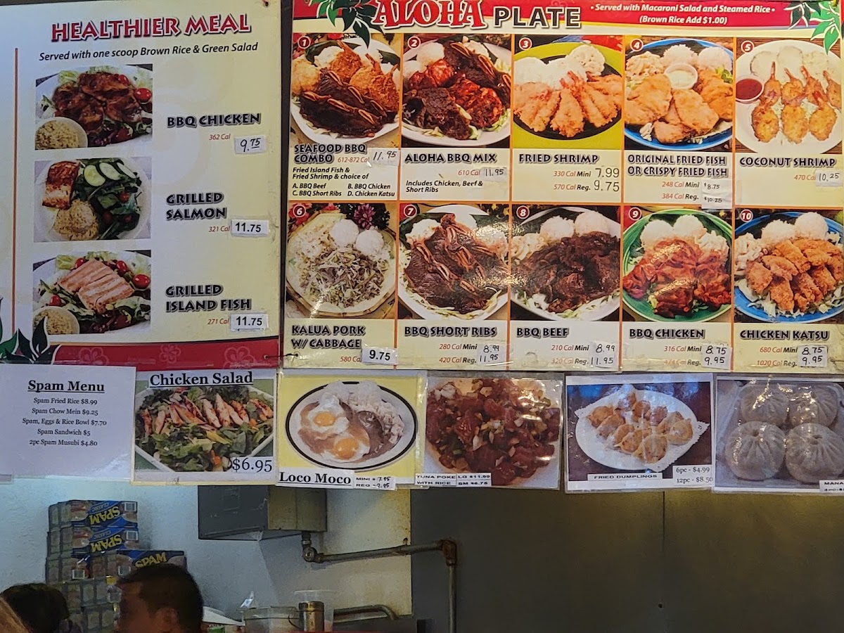 Menu Aloha Hawaiian Bbq Restaurant-6