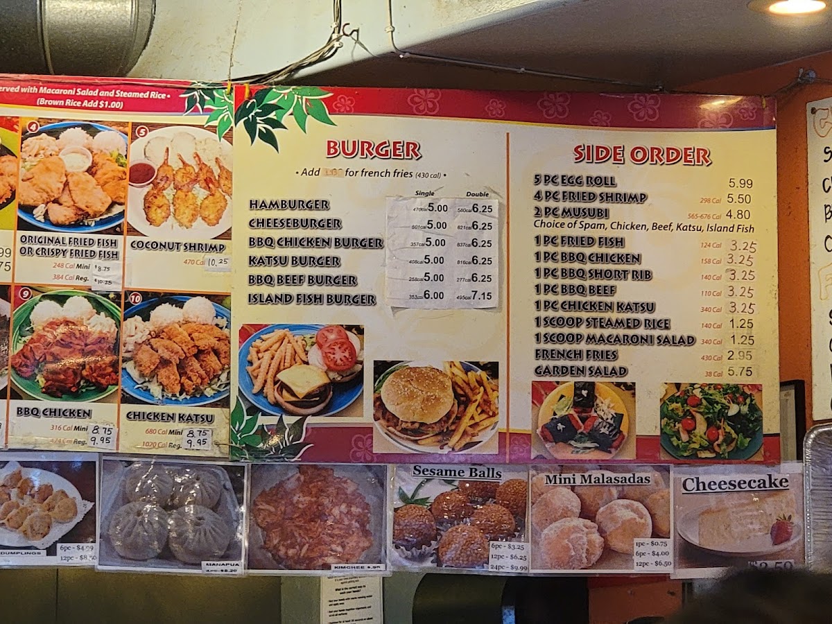 Menu Aloha Hawaiian Bbq Restaurant-8