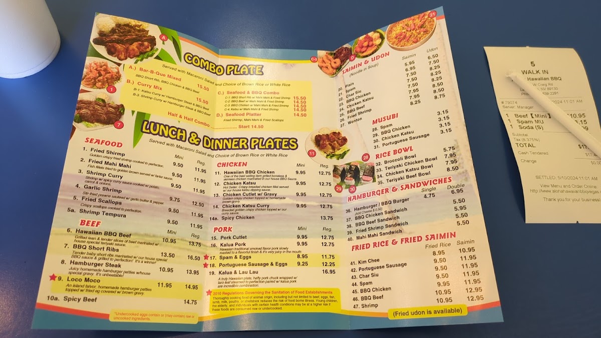 Menu Aloha Hawaiian Bbq-8