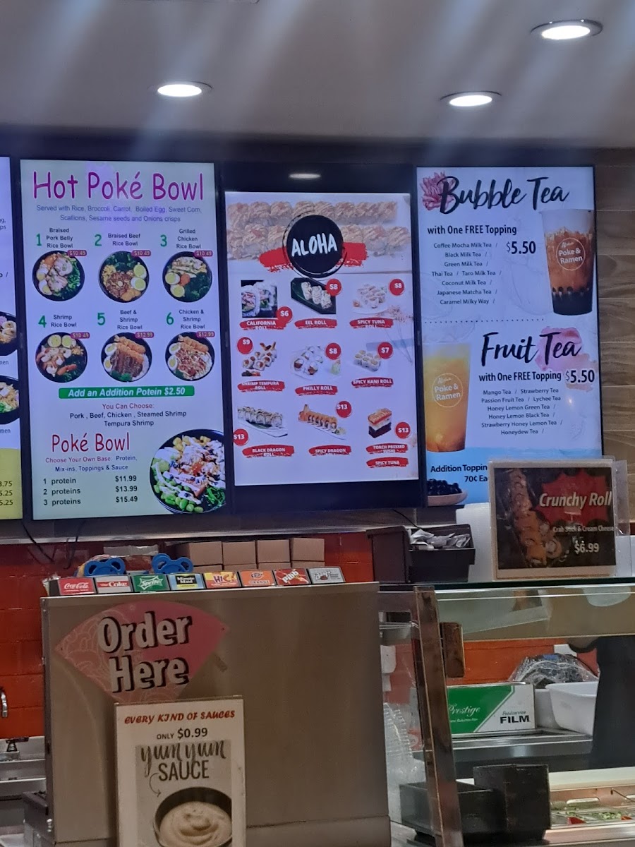 Menu Aloha Poke & Ramen-1