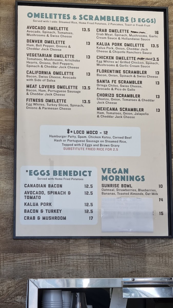 Menu Aloha Stacks Island Eatery & Bakery-9