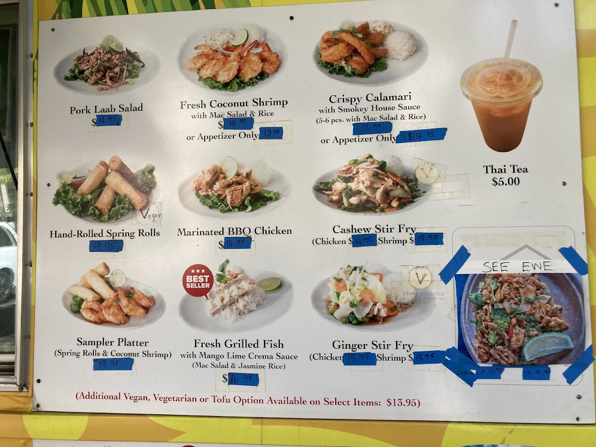 Menu Aloha Thai Fusion Foodtruck-2