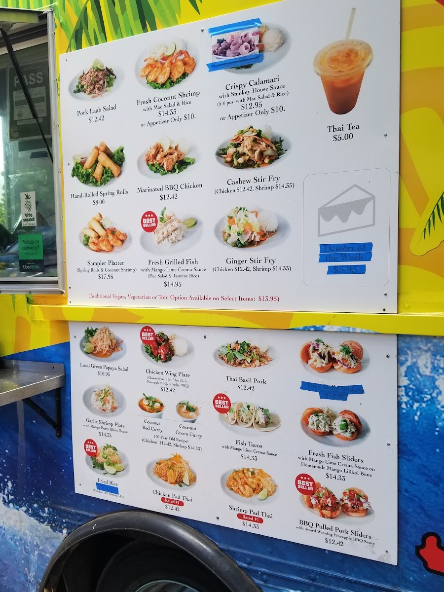 Menu Aloha Thai Fusion Foodtruck-7