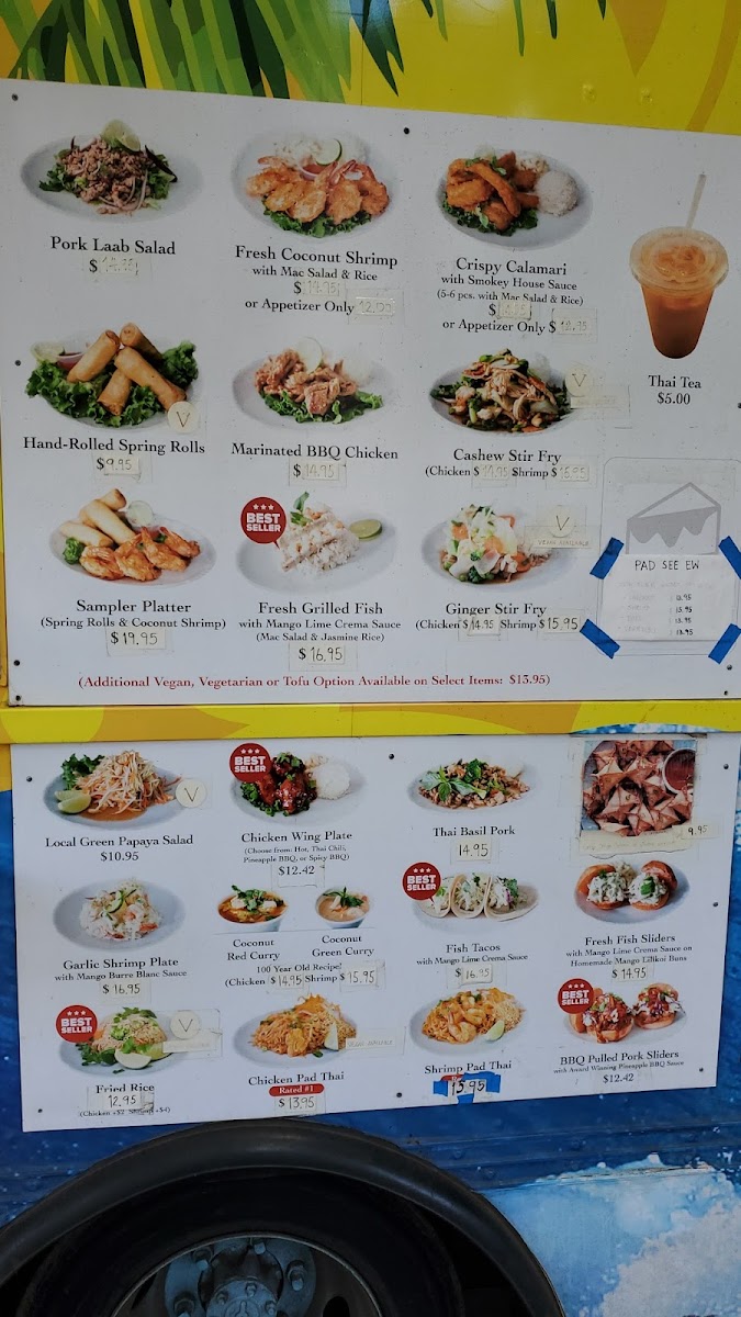 Menu Aloha Thai Fusion Foodtruck-8