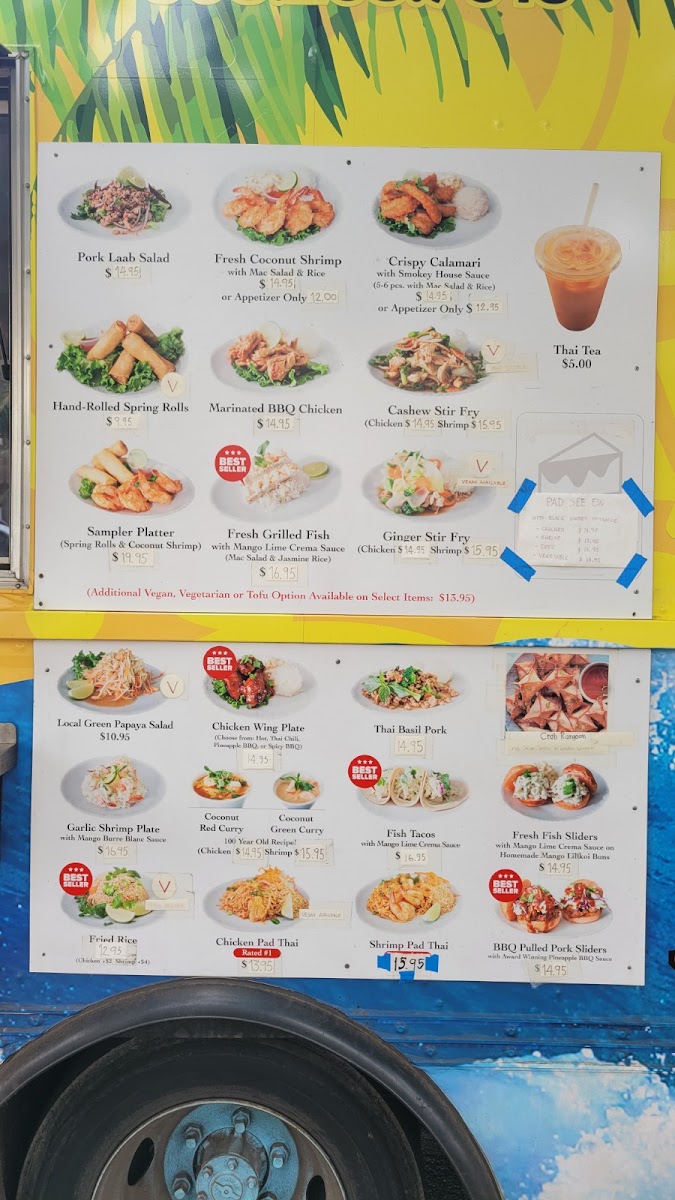 Menu Aloha Thai Fusion Foodtruck-9