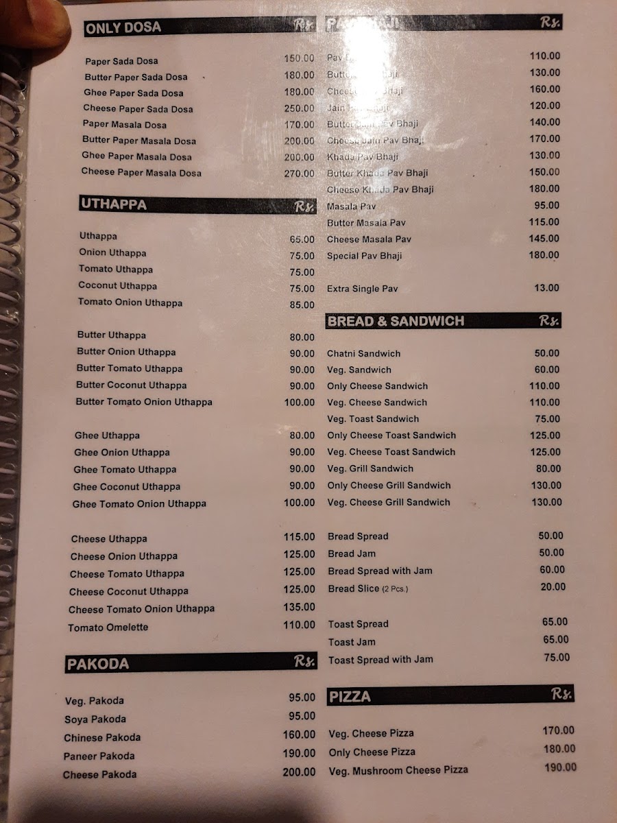 Menu Alok Hotel-7
