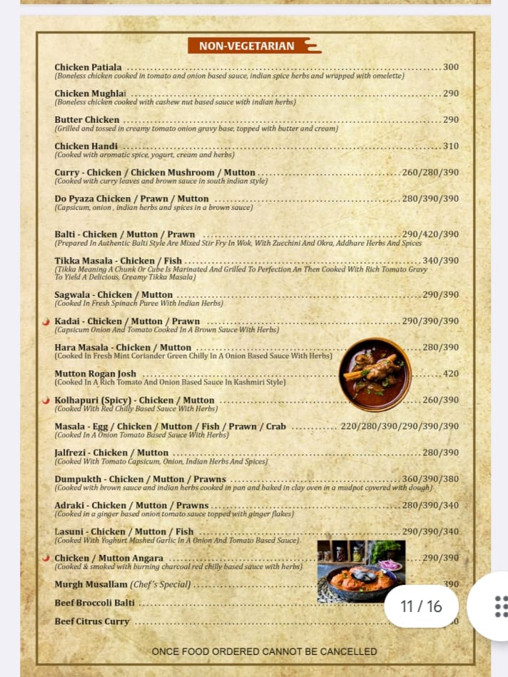 Menu Alora Spice-2