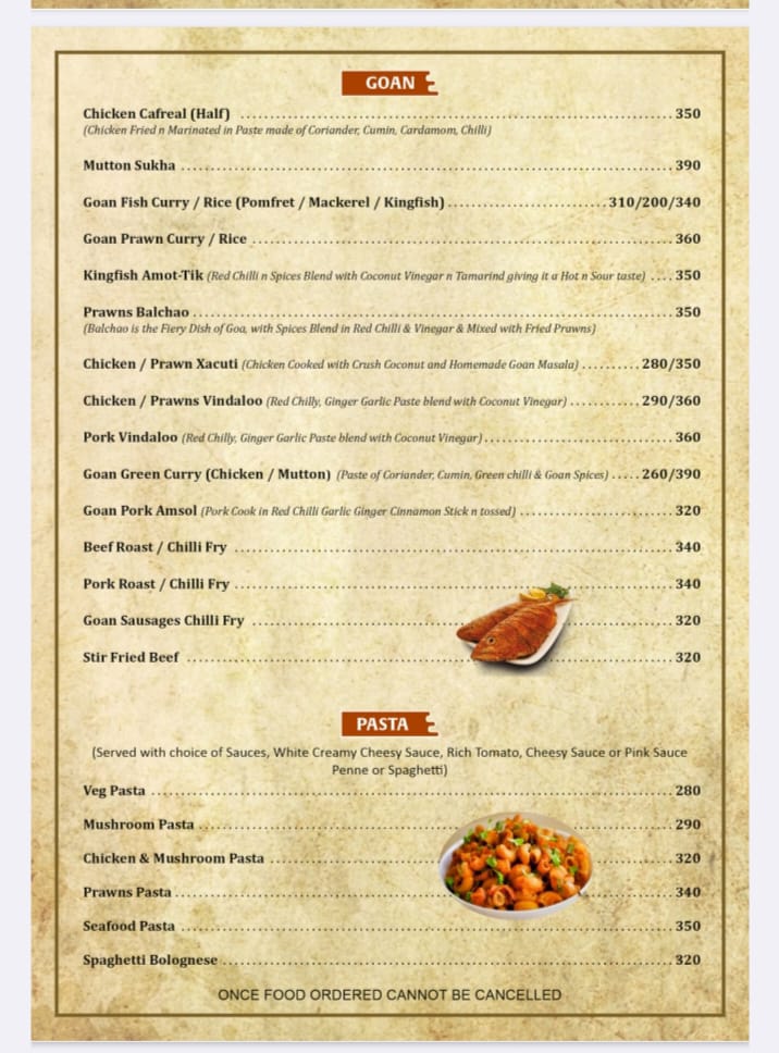 Menu Alora Spice-5