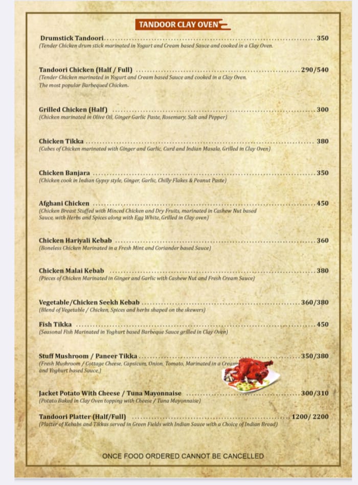 Menu Alora Spice-6