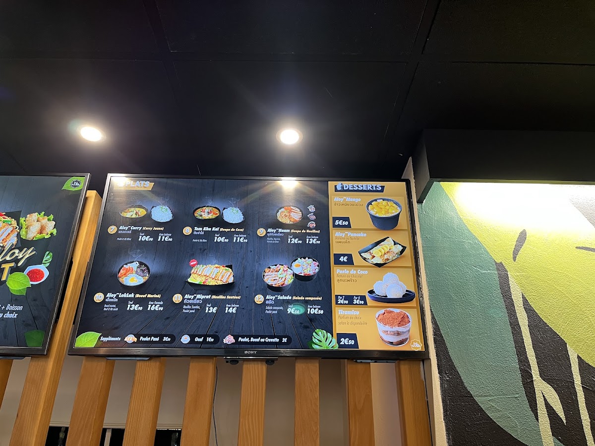 Menu Aloy Thai - Palaiseau-2