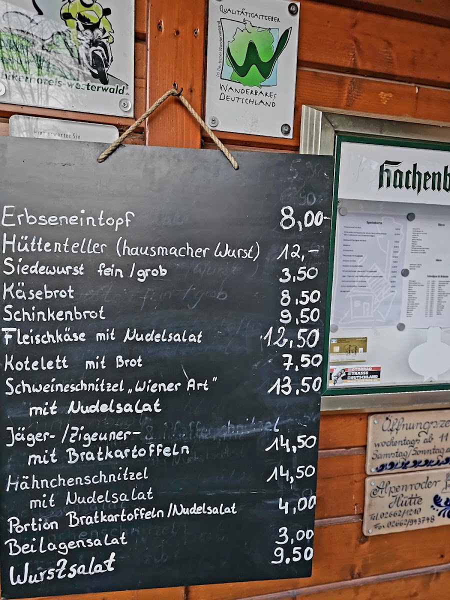 Menu Alpenroder Hütte-7