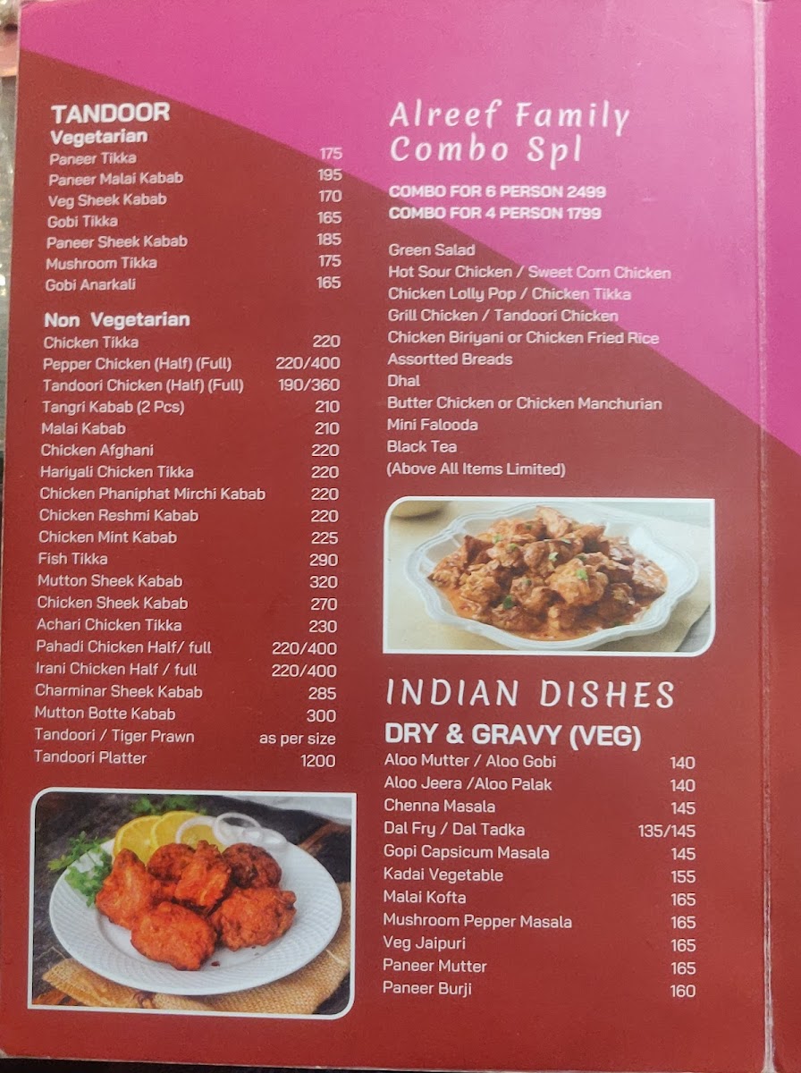 Menu Alreef - The Family Restaurant-2