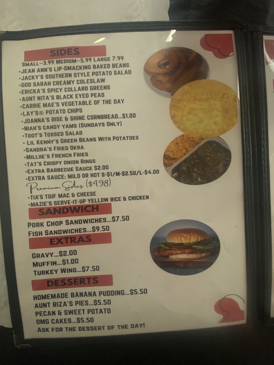 Menu Al's Finger Licking Good Soul Food-3