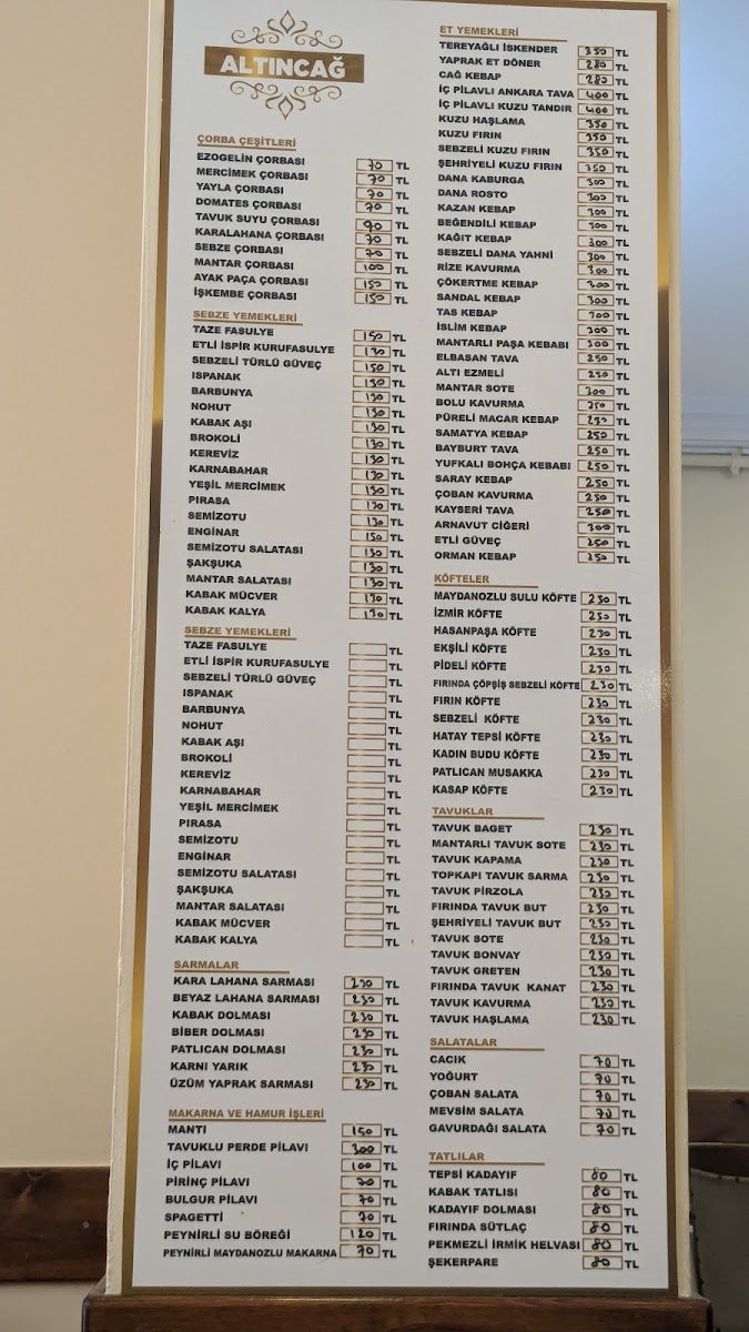 Menu Altın Cağ Restorant-4