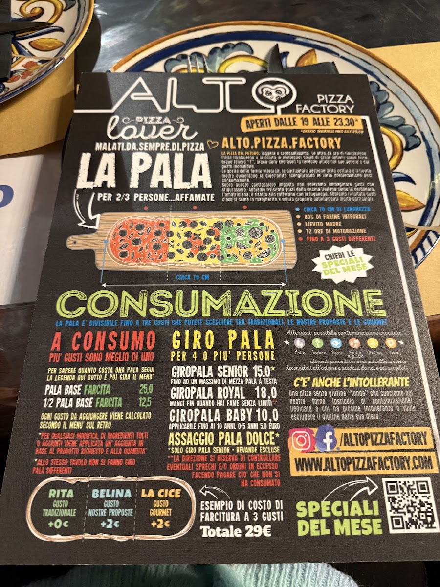 Menu Alto Pizza Factory - Segrate-4