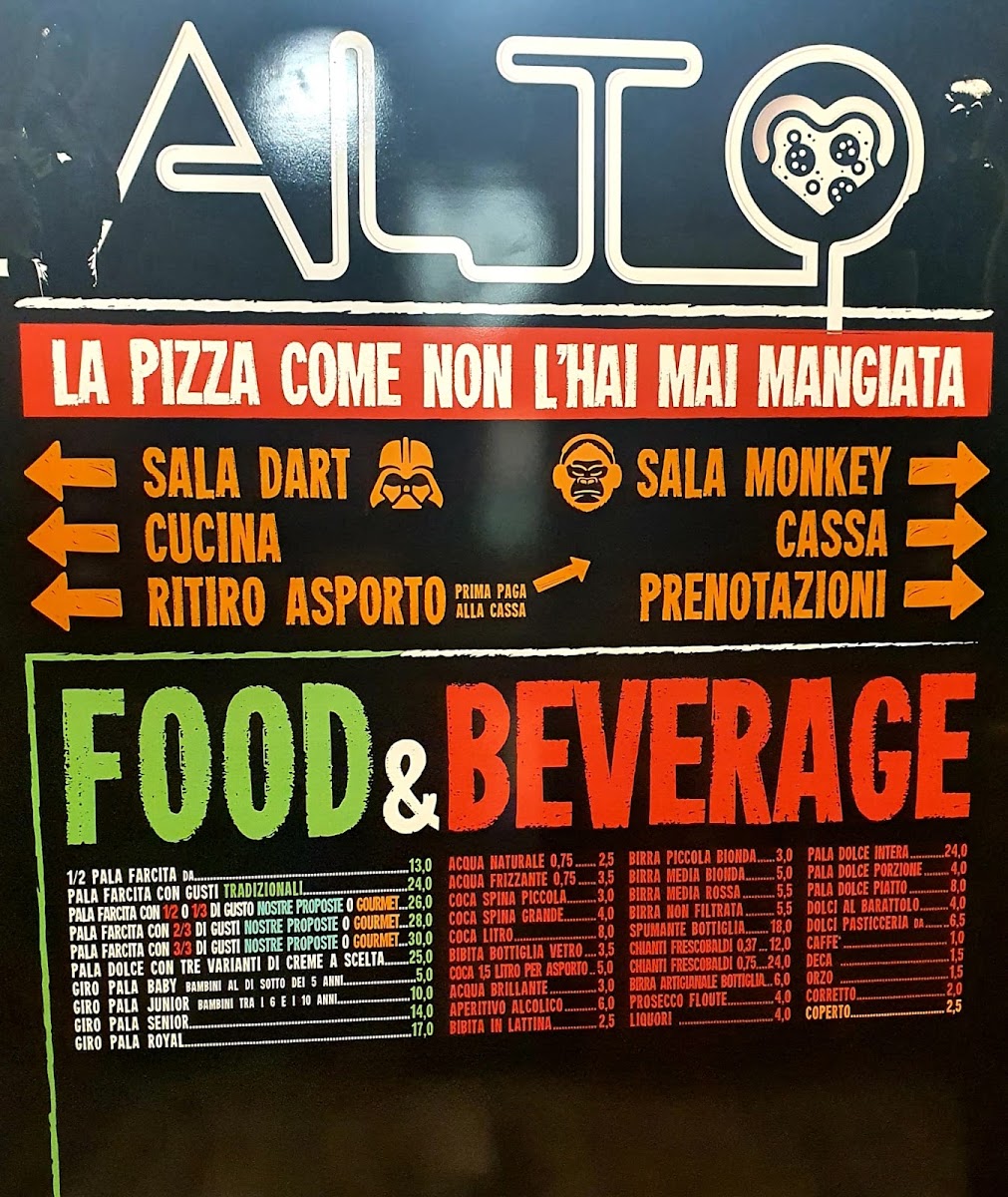 Menu Alto Pizza Factory - Segrate-7
